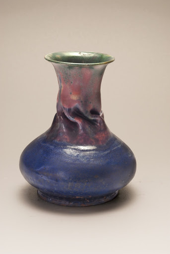 Vase with In-body Twist - George E. Ohr