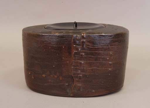 Water jar in the shape of bentwood receptacle - Unknown