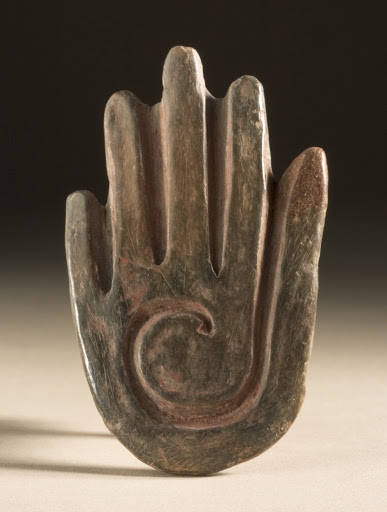Hand-Shaped Stamp - Unknown