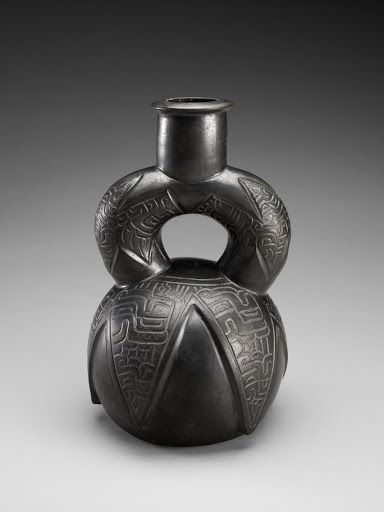Fruit-shaped Blackware Vessel - Chavín