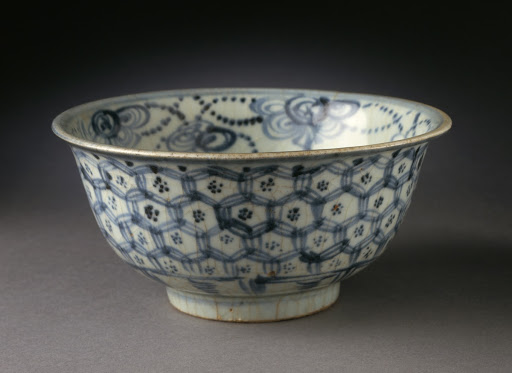 Bowl (Wan) with Flowers and Festoons - Unknown