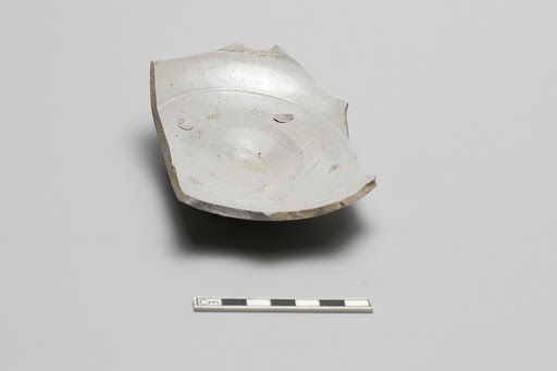 Base and lower wall of deep bowl