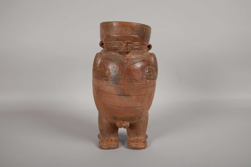 Vessel: Standing Figural Form - Unknown, Pre-Columbian