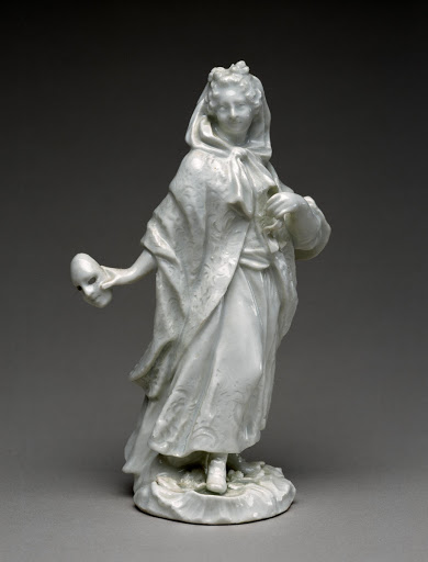 Figure of a London Courtesan - Meissen Porcelain Manufactory
