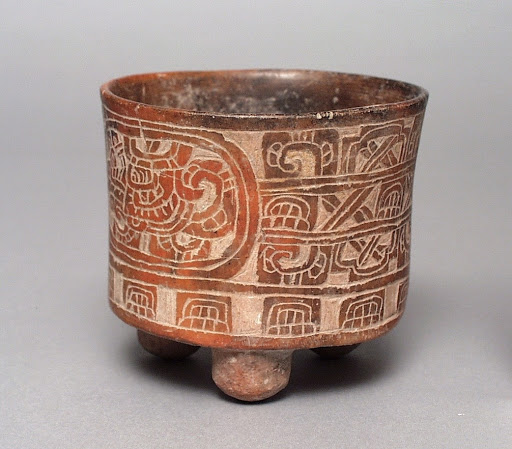Tripod Vessel with Incised Design - Unknown