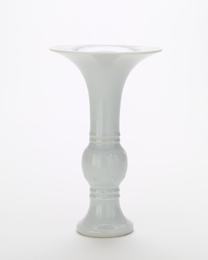 Beaker-shaped vase