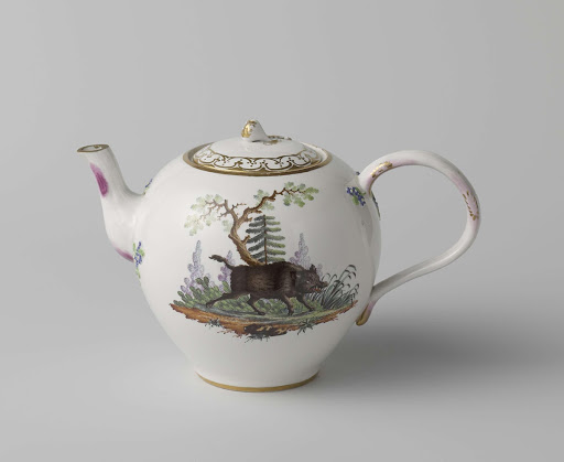 Teapot - Porseleinfabriek Den Haag