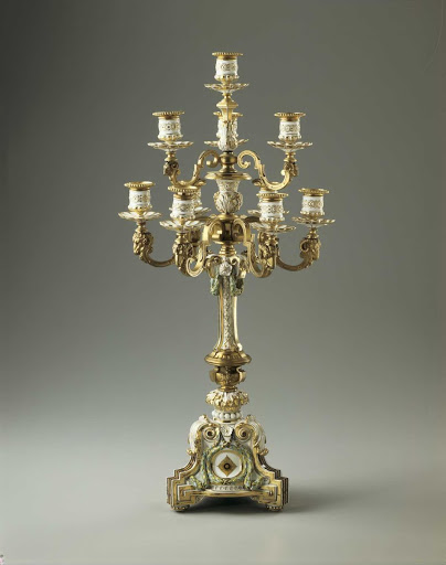Candelabra from the Order of St. George - Imperial Porcelain and Glass Factories