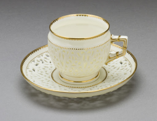 Persian Revival' Coffee Cup and Saucer - George Grainger