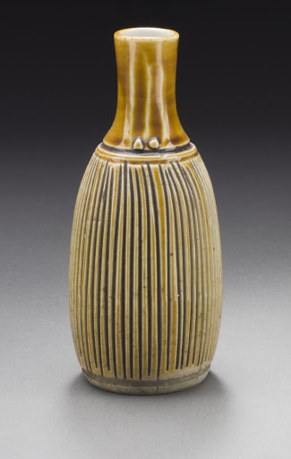 Sake Flask in the Form of a Tea Whisk - Unknown