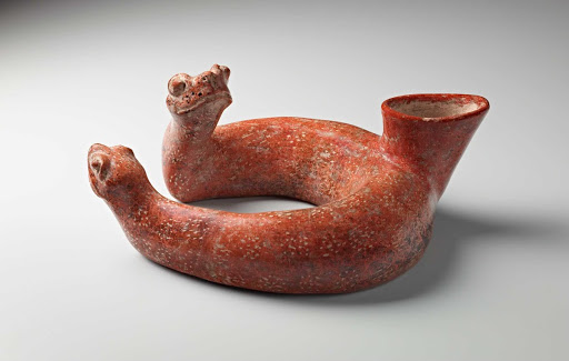 Snake with two heads - Unknown, Colima