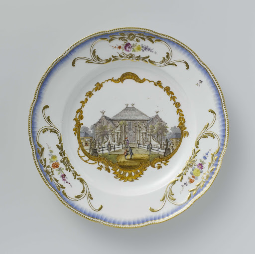 Seven plates from the service of Stadtholder William v - Meissener Porzellan Manufaktur, Johannes Rach