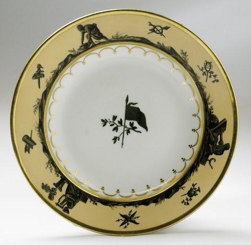 Soup Plate - Dihl et Guerhard (possibly), Paris Porcelain