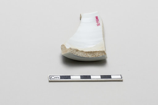 Cylindrical cup (incense burner?), fragment