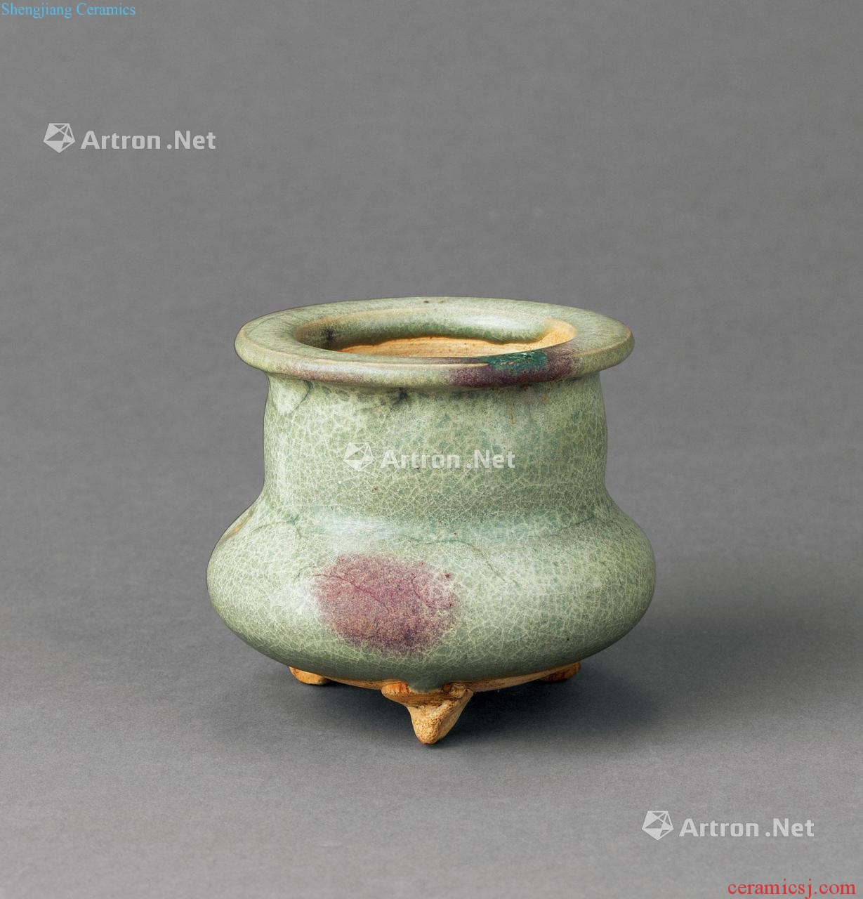 The yuan dynasty (1279-1368) three masterpieces incense burner