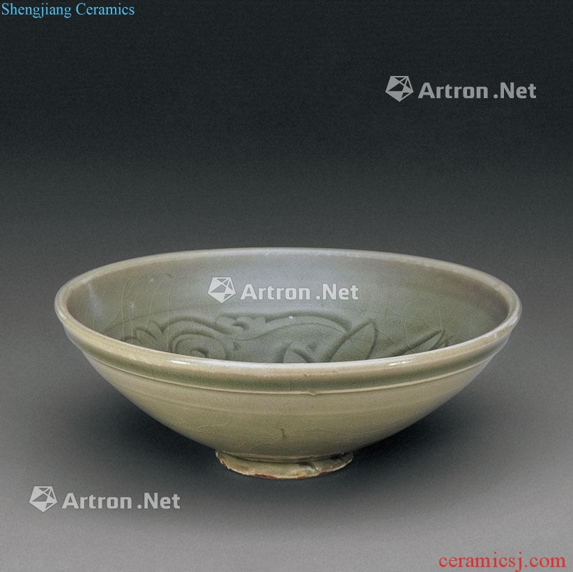 Ming Yao state kiln carved flower bowls