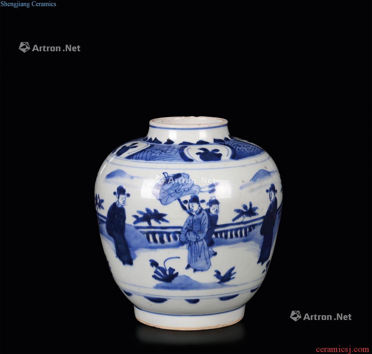 The stories of Ming dynasty blue and white lanterns cans