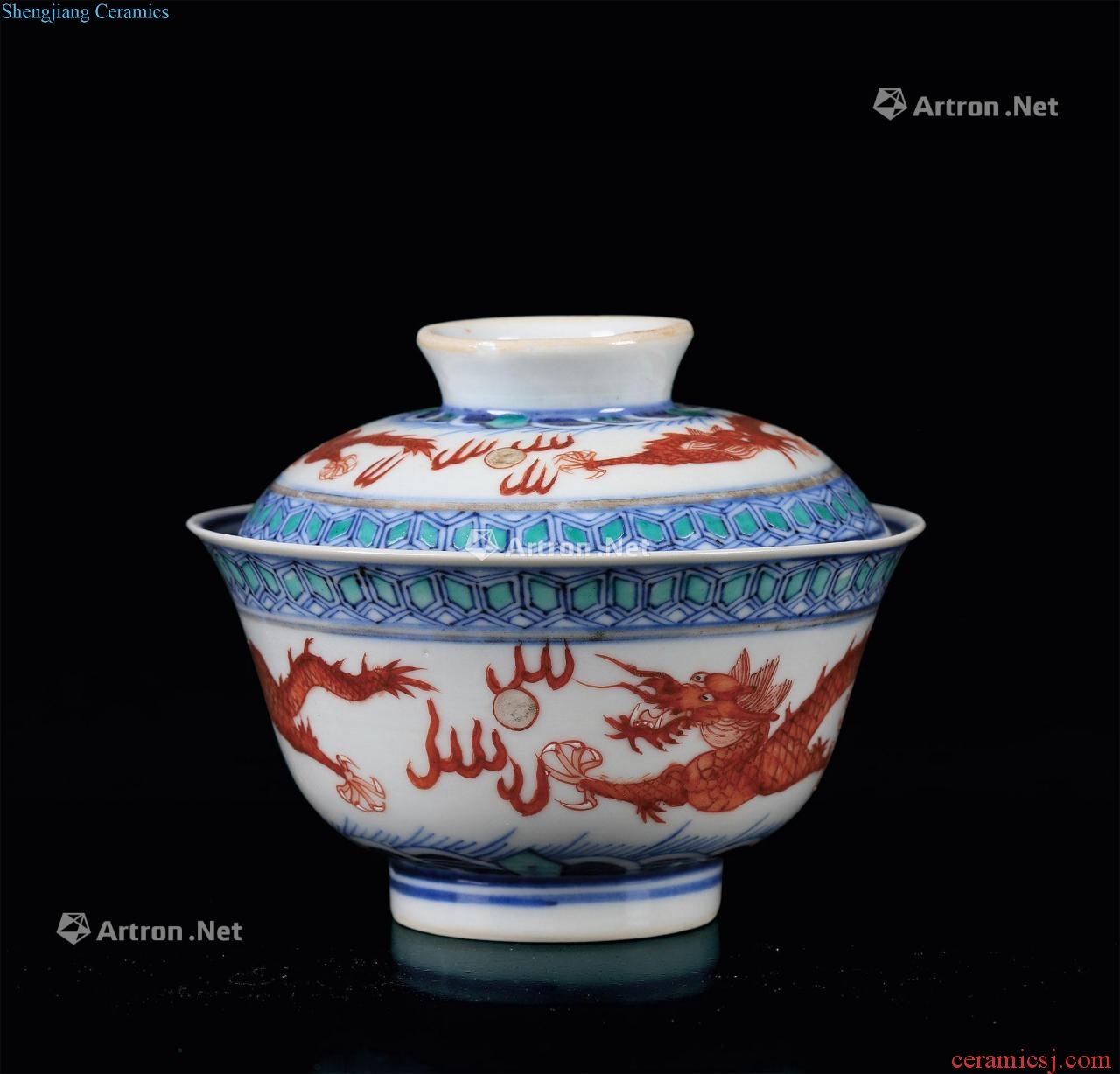 In the qing dynasty Praised tureen
