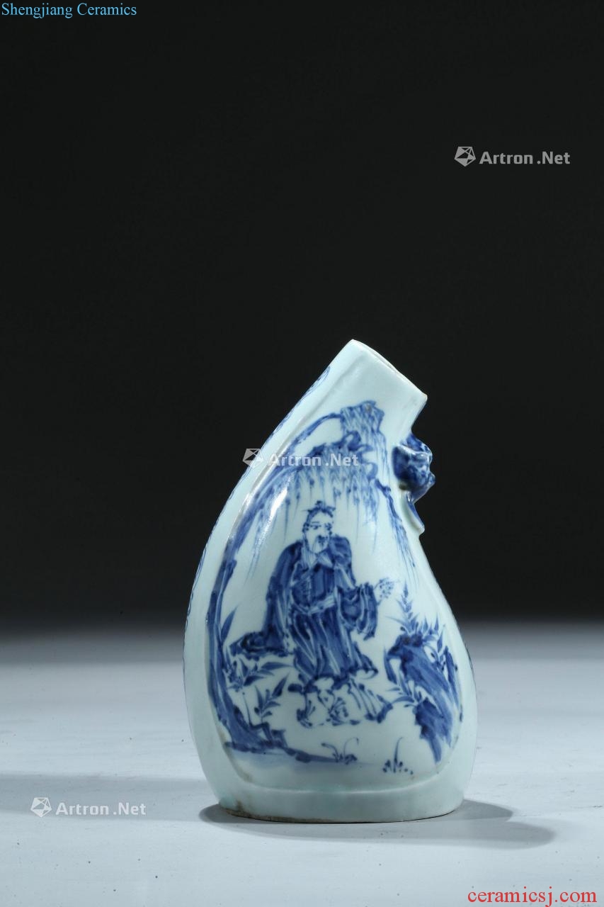 Character lines skins pot in early Ming dynasty