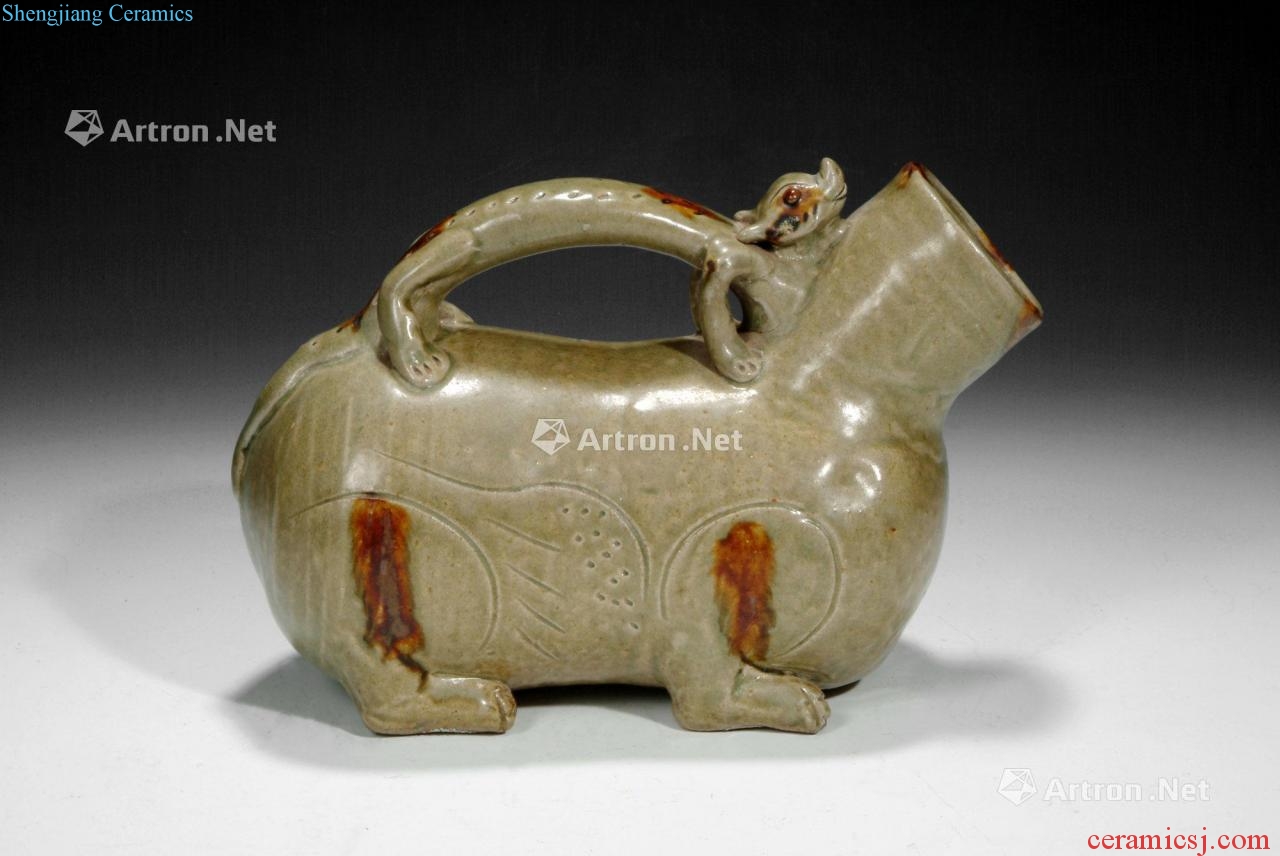 Western jin dynasty, the kiln green glaze nothing