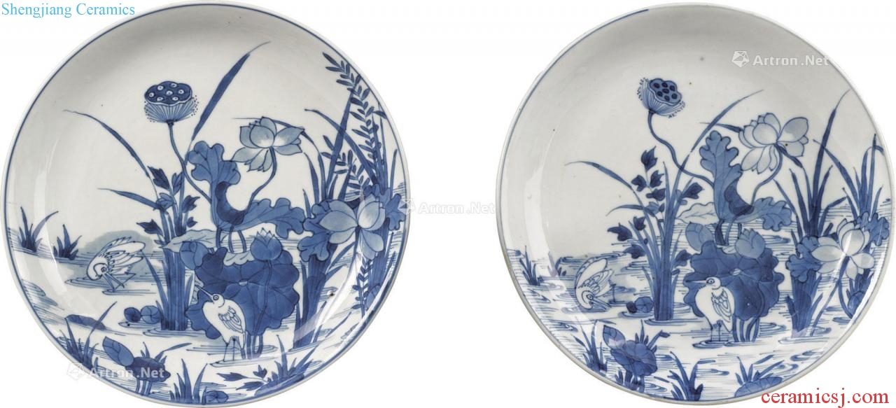 The qing emperor kangxi porcelain lulu even families figure plate (a)