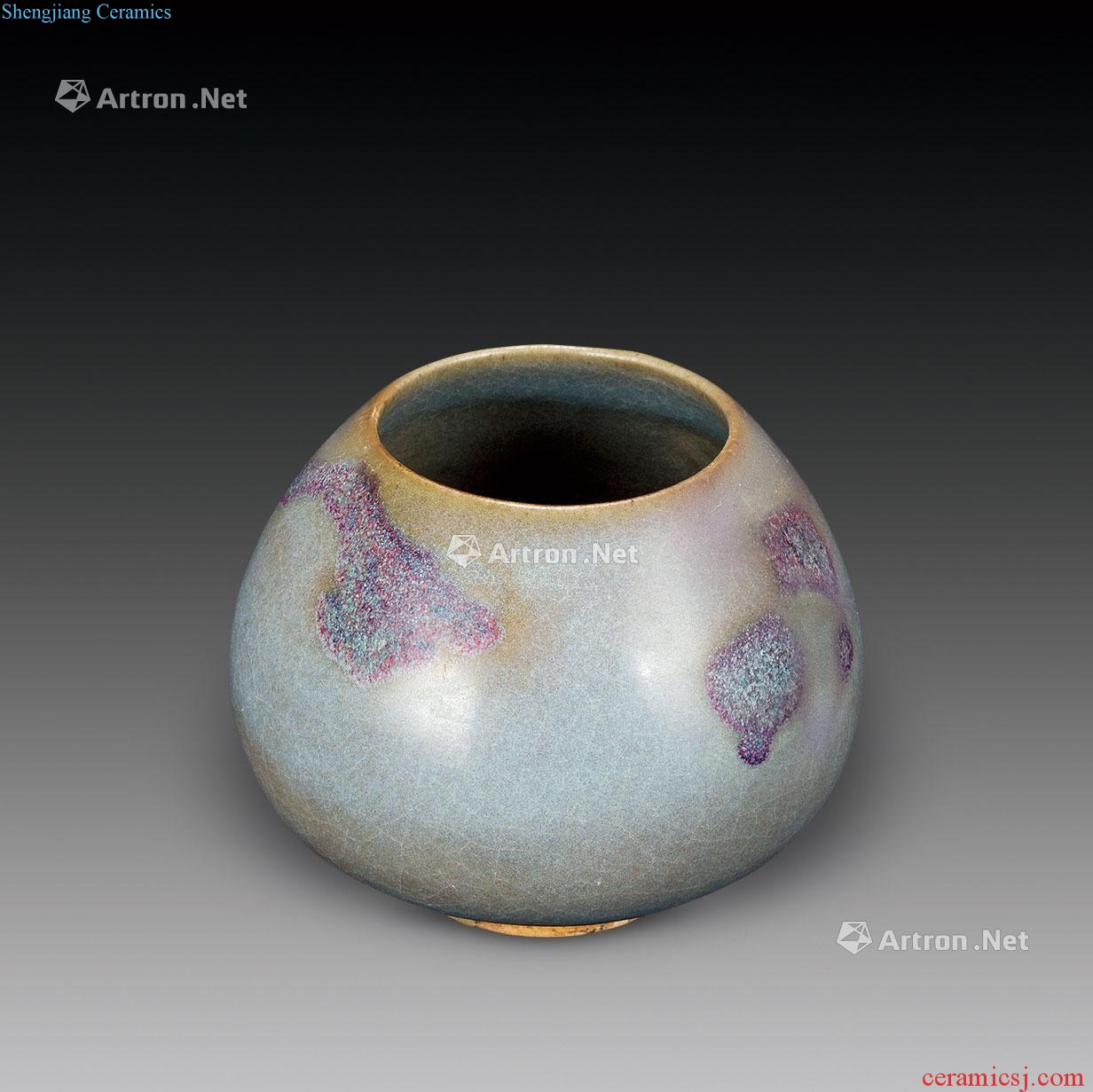 Song and Jin period A FINE JUN LOTUS BUD WATERPOT