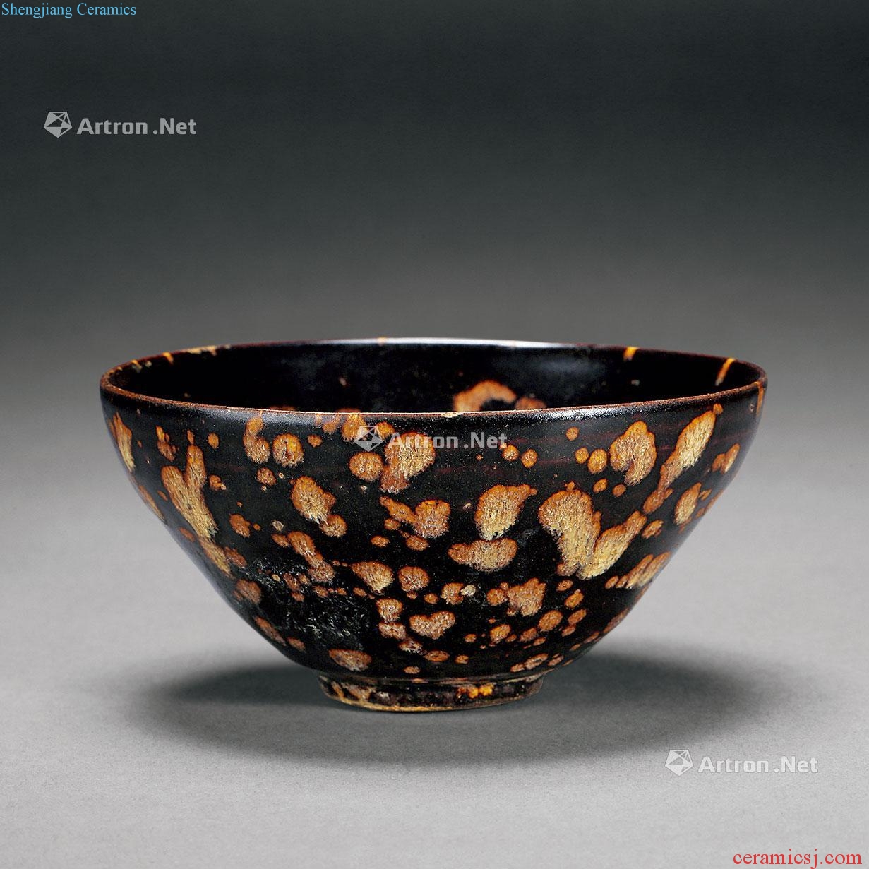 Song Dynasty A JIZHOU up TEA CUP WITH SPOT PATTERNS SOUTHERN