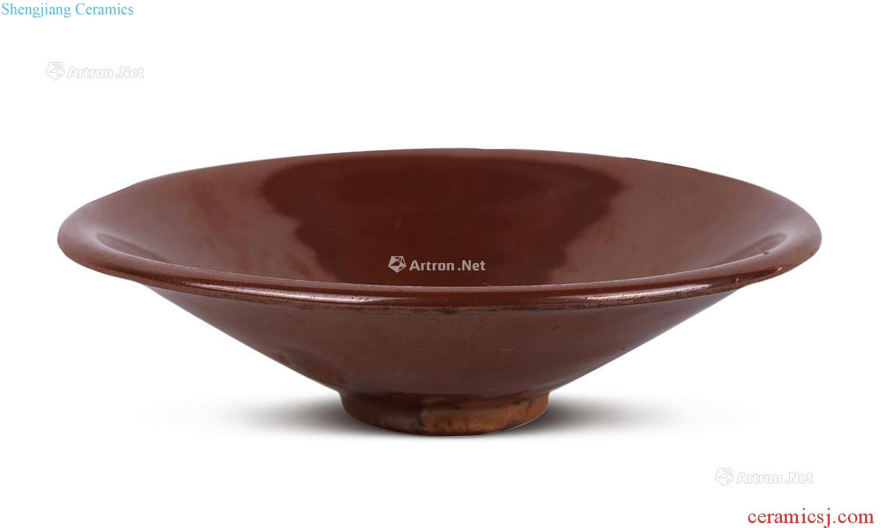 A RARE PERSIMMON GLAZED YAOZHOU up BOWL NORTHERN SONG DYNASTY