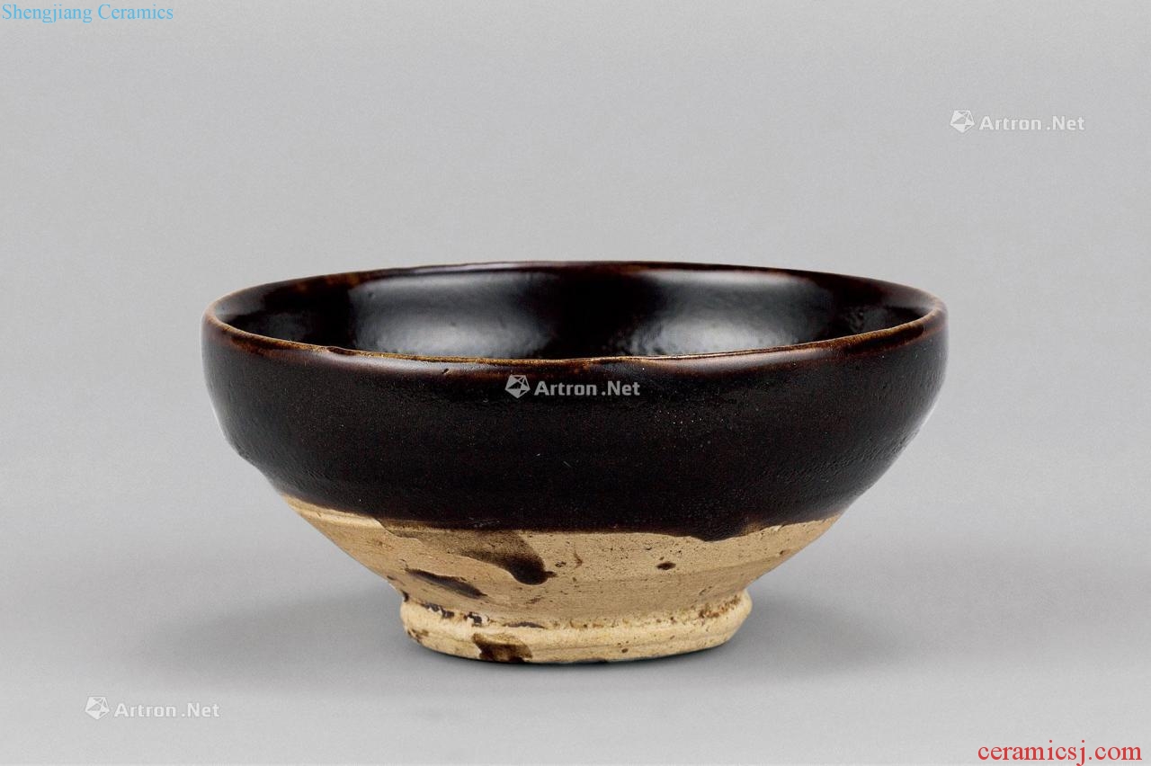 The northern song dynasty black glaze oil lamp