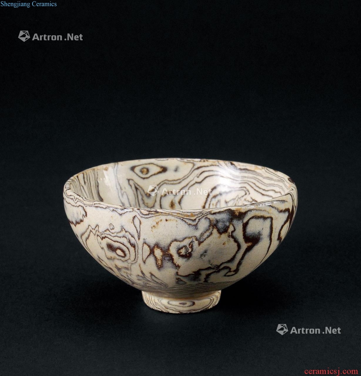 The song dynasty twisted placenta small cup