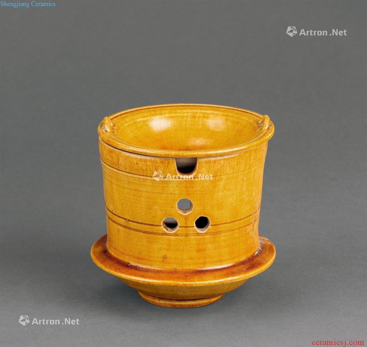 The tang dynasty Yellow glaze tea stove