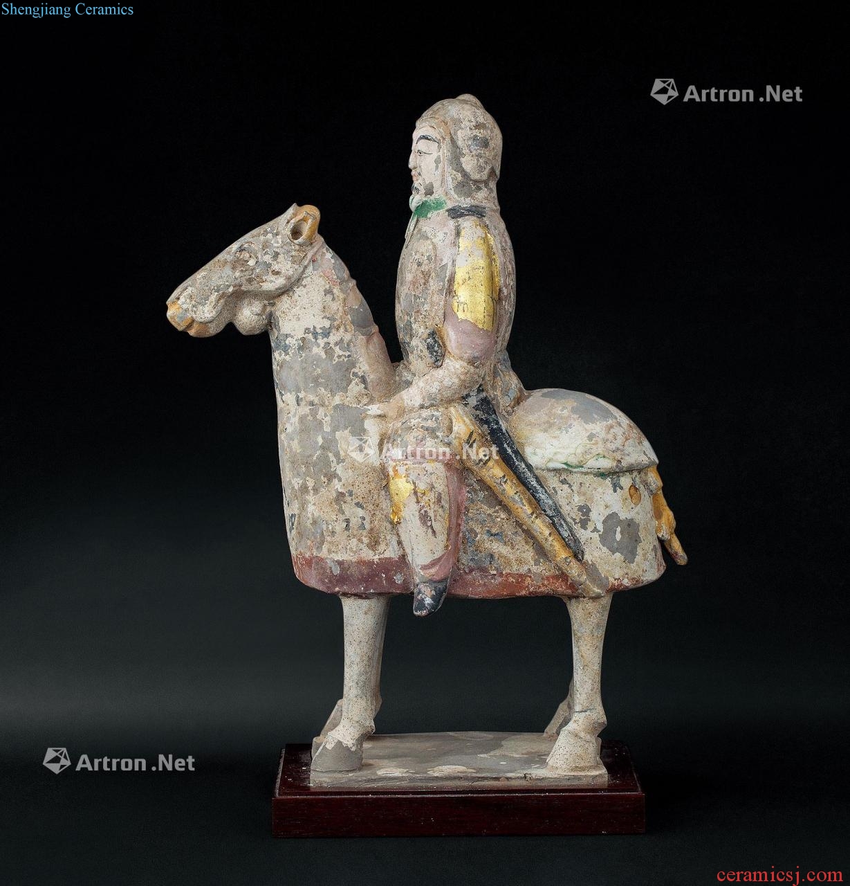 Beiqi (550-577) years for add the warriors on horseback