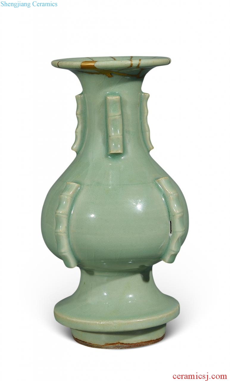 Ming Longquan celadon ji bottle