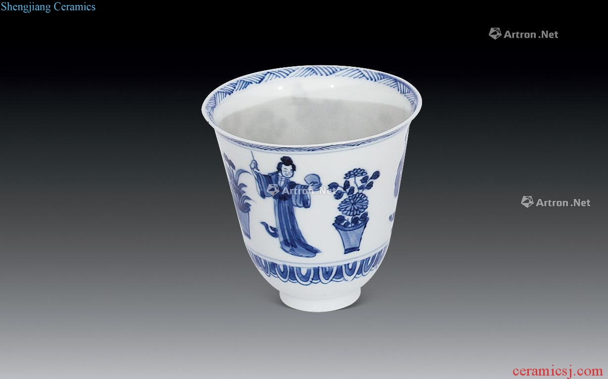 Qing porcelain cup