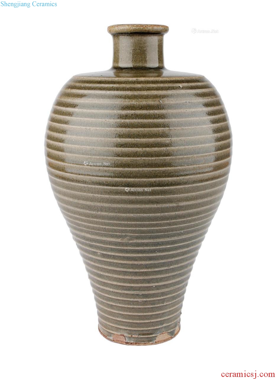Northern song dynasty Longquan celadon plum bottle (a)