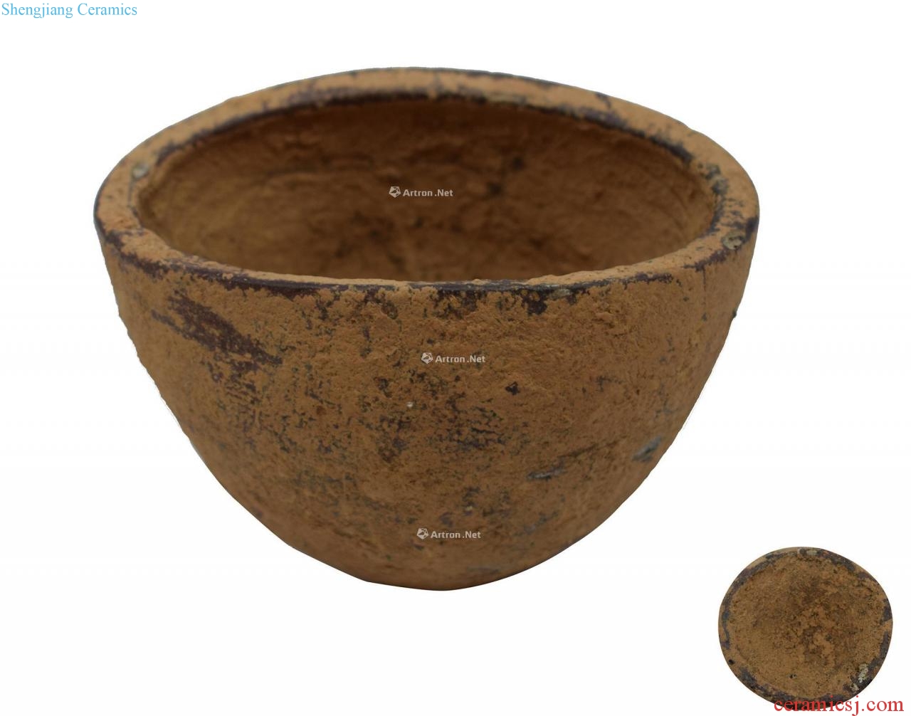 Shang dynasty pottery bowl (a)
