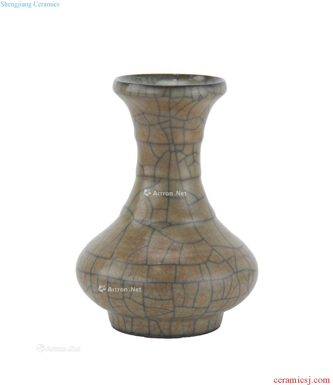 The southern song dynasty Kiln bamboo dish buccal bottle