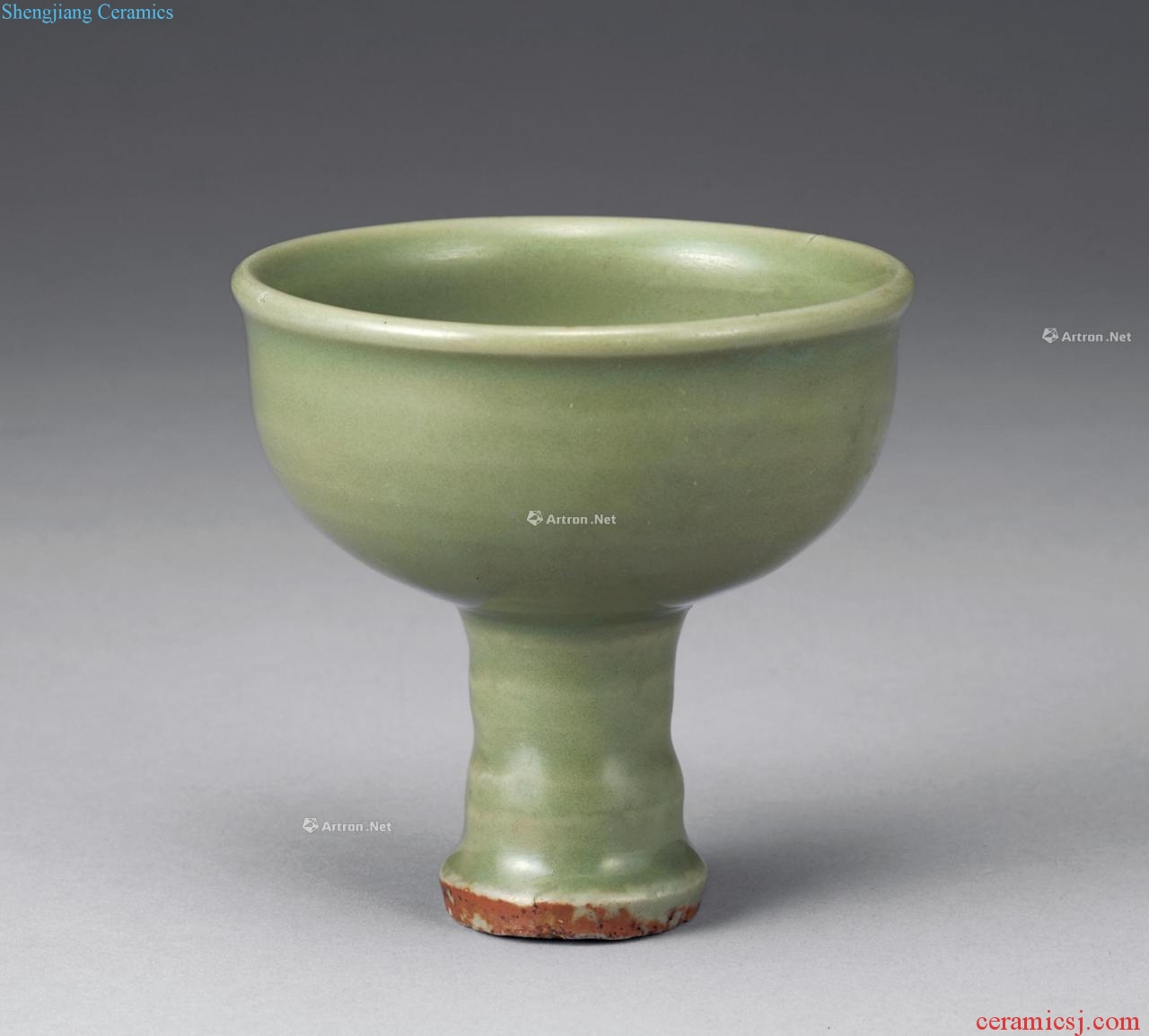 Ming Longquan celadon cup immediately