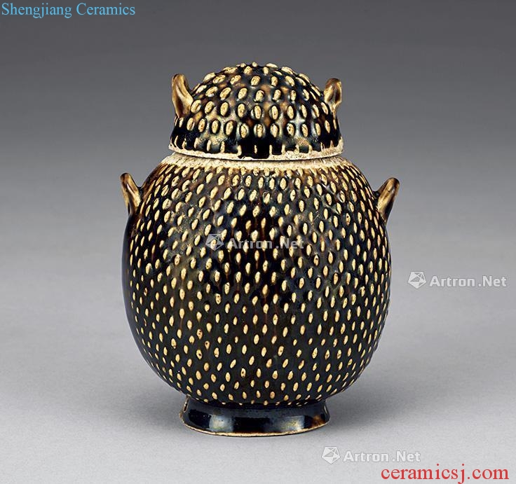 Black gold jingxing kiln glaze cans