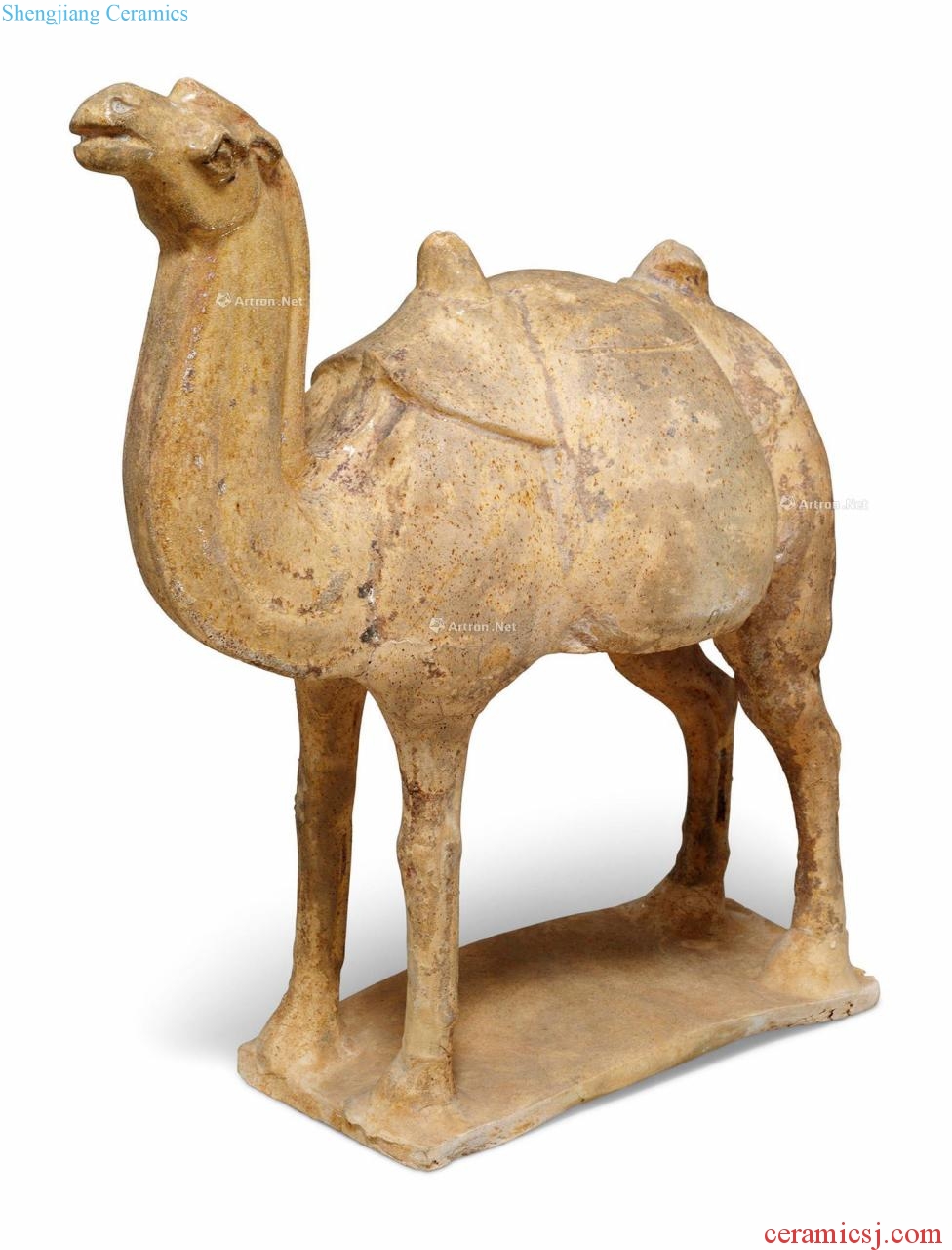 Tang white glazed camel