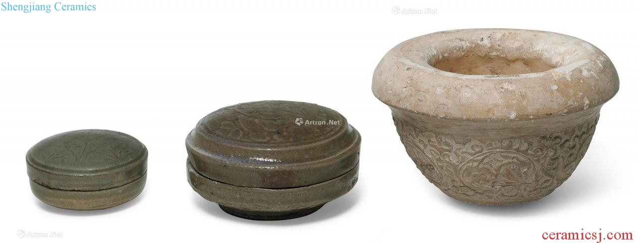 Five generations/gold hand-cut cover box of two pieces of the kiln and kiln bowl of ceramic mold a yao states
