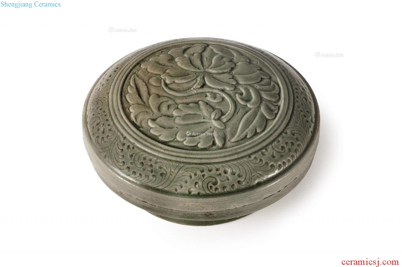 In the northern song dynasty kiln carved peony grains pods