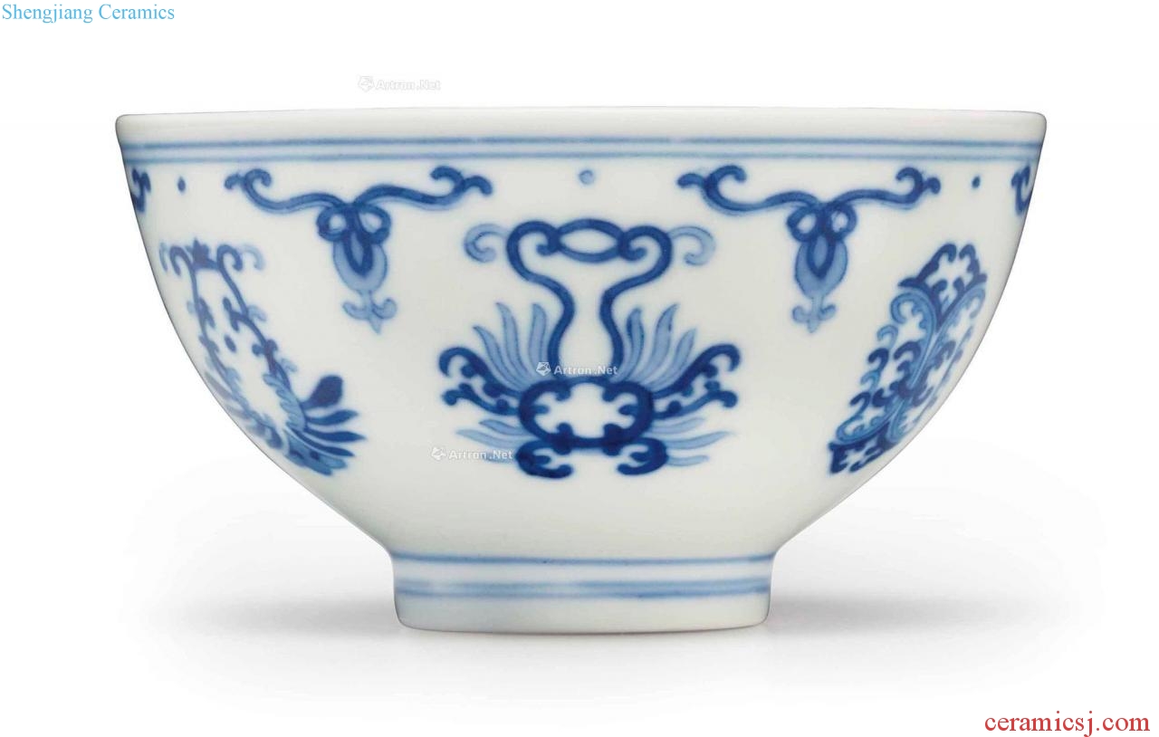 Jiaqing (1796-1820), A BLUE AND WHITE BOWL