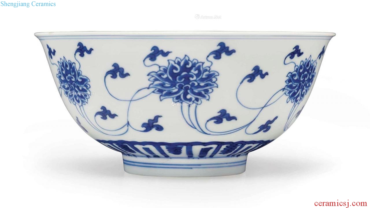 Kangxi (1662-1722), A BLUE AND WHITE BOWL