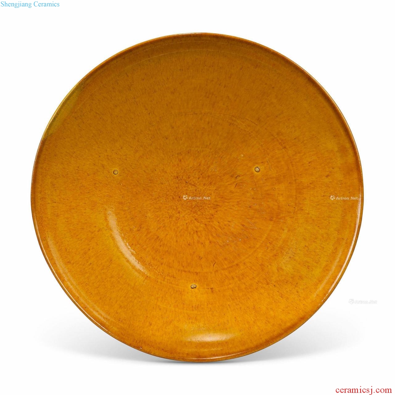 Liao brown glaze plate