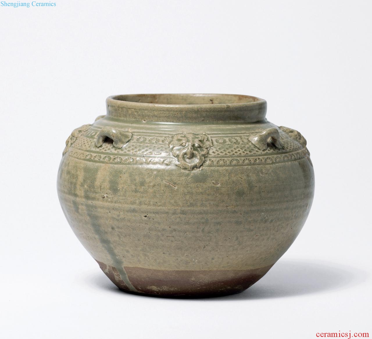 Shop jin (265-420), blue glaze, the first four canister
