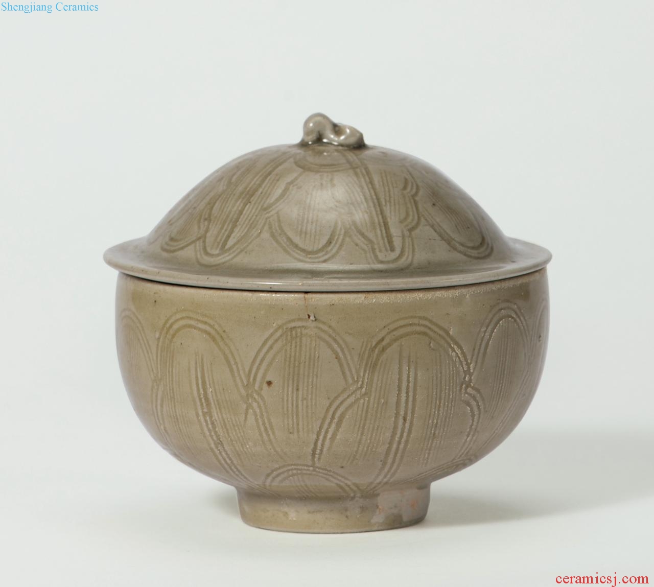 The song of the kiln score lotus-shaped grain tureen