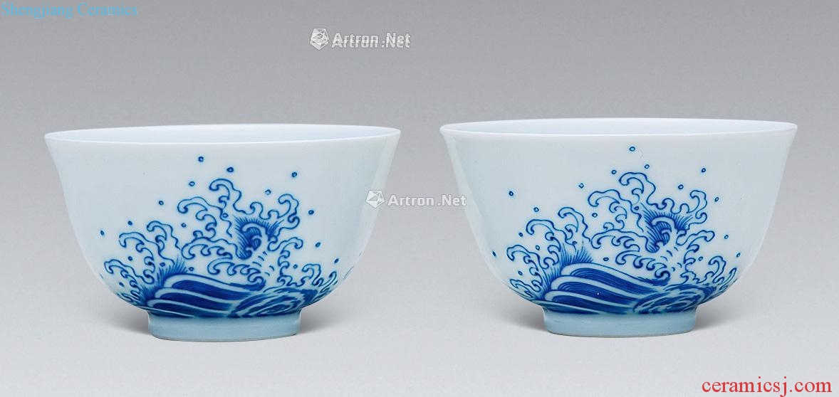 light Blue sea grain cup (a)