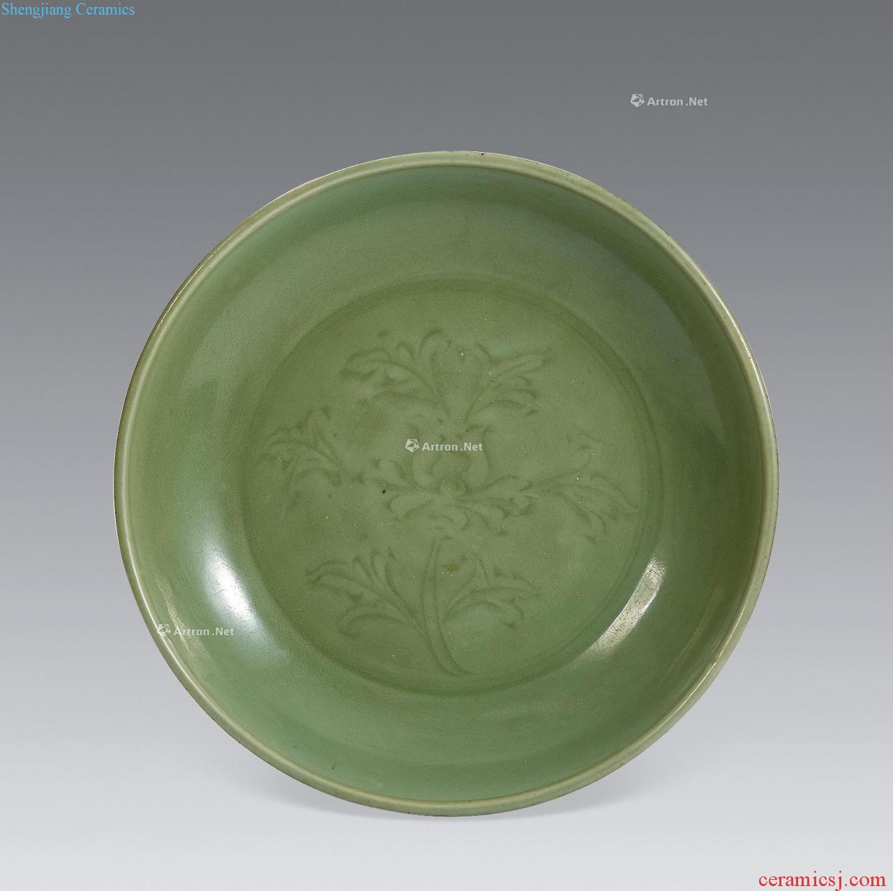 Ming hongwu Longquan celadon plate