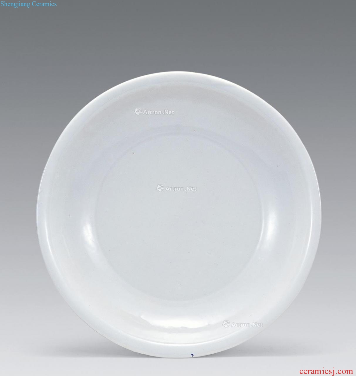 Ming dynasty White glazed plate